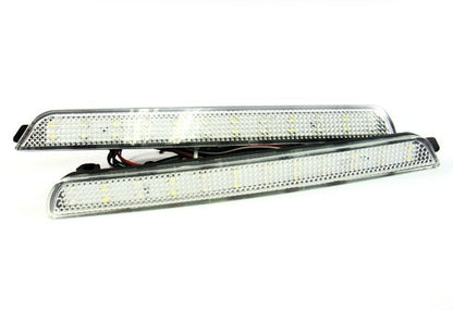 2x LED Bumper Reflector Clear lens Tail Brake Light Red Backup lamp White 04-09 Mazda3 Mazdaspeed3