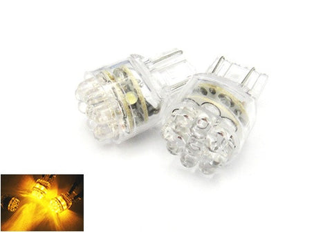 2 pieces of 15 LED 580 7443 W21/5W 582 7440 W21W 992 Light bulb amber