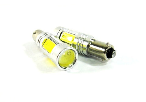 2 pieces of BAX9s H6W 64132 High Power LED Projector Light bulb with Plasma SMD LED 7.5W white