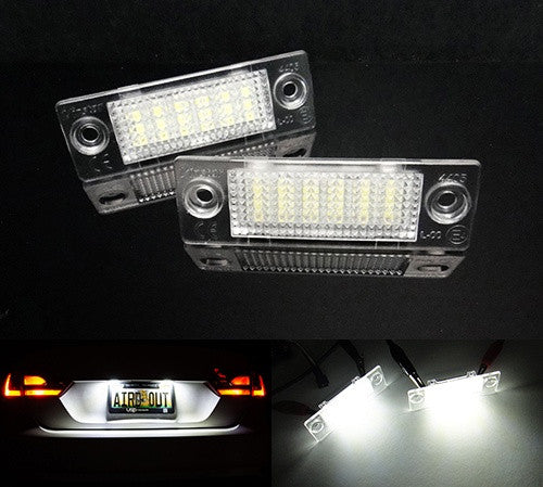 LED SMD ÉCLAIRAGE plaque d'immatriculation pour VW Caddy Skoda