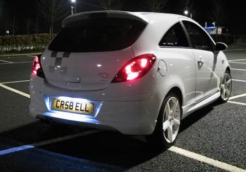 LED License Number Plate Light lamp OEM Replacement kit Opel Astra Corsa Omega Vectra
