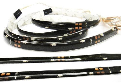 2 pieces of 20 SMD LED Side Shine / Side Glow Light strip white