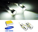 2 pieces of 10 SAMSUNG 2835 SMD LED T15 955 921 912 906 Projector Light bulb white