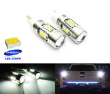 2 pieces of 10 SAMSUNG 2835 SMD LED T15 955 921 912 906 Projector Light bulb white