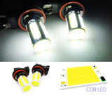 2 pieces of LUFFY H11 H8 High Power COB LED Light bulb 25W white