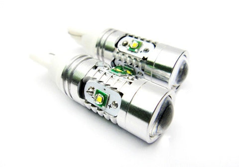 2 pieces of T15 955 921 912 906 W16W 5x CREE XP-E LED Projector Light bulb 25W white