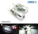 2 pieces of T15 955 921 912 906 W16W 5x CREE XP-E LED Projector Light bulb 25W white