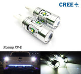 2 pieces of T15 955 921 912 906 W16W 5x CREE XP-E LED Projector Light bulb 25W white