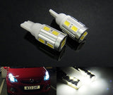 2 pieces of 10 SAMSUNG SMD LED T10 168 194 2825 501 W5W wedge Light bulb white