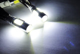 2x High Power 501 T10 168 194 2825 W5W LED Projector Light bulb w/ 4 Plasma LED 7.5W white