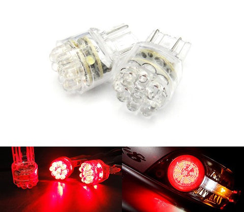 2 pieces of 15 LED 580 7443 W21/5W 582 7440 W21W 992 Light bulb red