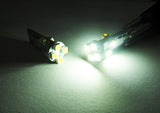 2 pieces of 8 SMD LED No Error T10 168 194 2825 501 W5W wedge light bulb white