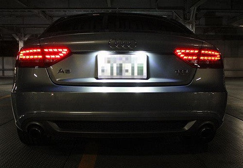 2 pieces of 8 SMD LED No Error T10 168 194 2825 501 W5W wedge light bulb white