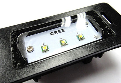License Number Plate Light CREE LED Lamp Replacement kit Audi A4 A5 Q5 TT VW Jetta Touareg