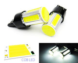 2 pieces of LUFFY 580 7443 W21/5W 582 7440 W21W 992 High Power COB LED Light bulb 25W white