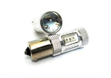 2 pieces of 15 SAMSUNG High Power 2835 SMD LED PY21W 581 BAU15s Light bulb 15W amber