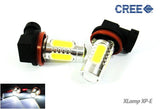 2 pieces of H11 H8 CREE LED Projector Light with 4 Plasma SMD LED 11W white