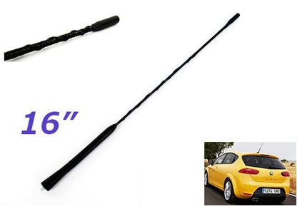 16" AM/FM Radio OEM Replacement Spiral Roof Antenna Mast Whip Volkswagen