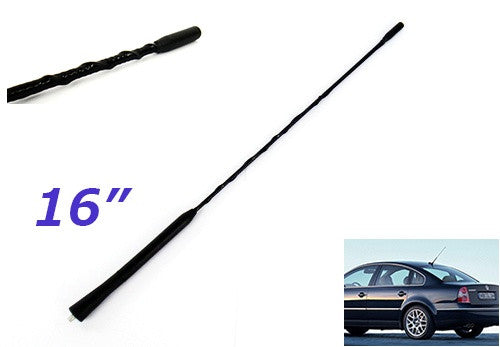 16" AM/FM Radio OEM Replacement Spiral Roof Antenna Mast Whip Volkswagen