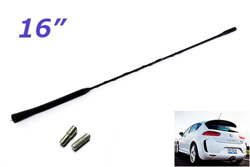 16" AM/FM Radio OEM Replacement Spiral Roof Antenna Mast Whip Volkswagen