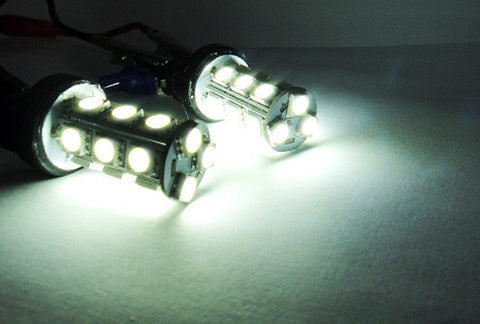 2 pieces of 18 high power SMD LED 580 7443 W21/5W 582 7440 W21W 992 Light bulb white