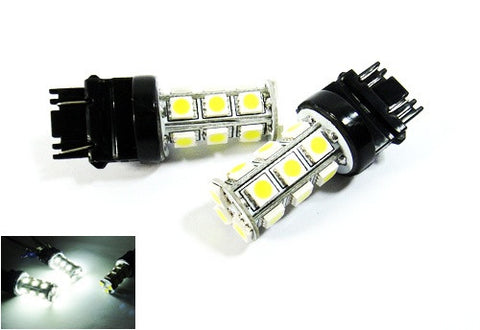 2 pieces of 18 high power SMD LED 580 7443 W21/5W 582 7440 W21W 992 Light bulb white