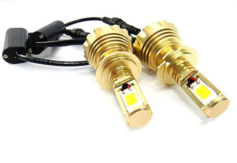 2 pieces of H7 (499) High Power COB LED HeadLight Fog Light bulb 60W 3000lm yellow