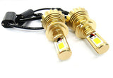 2 pieces of H7 (499) High Power COB LED HeadLight Fog Light bulb 60W 3000lm yellow