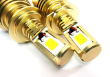 2 pieces of H7 (499) High Power COB LED HeadLight Fog Light bulb 60W 3000lm yellow