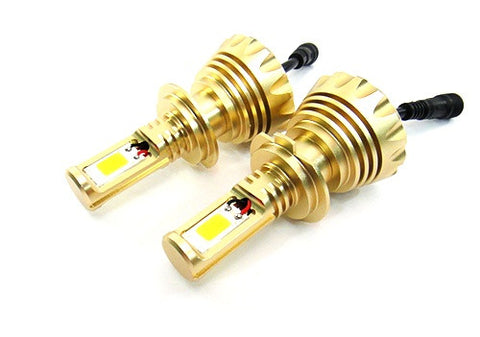 2 pieces of H7 (499) High Power COB LED HeadLight Fog Light bulb 60W 3000lm yellow