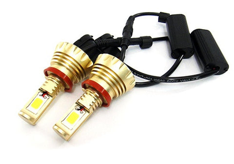 2 pieces of H11 H8 High Power COB LED HeadLight Fog Light bulb 60W 3000lm white