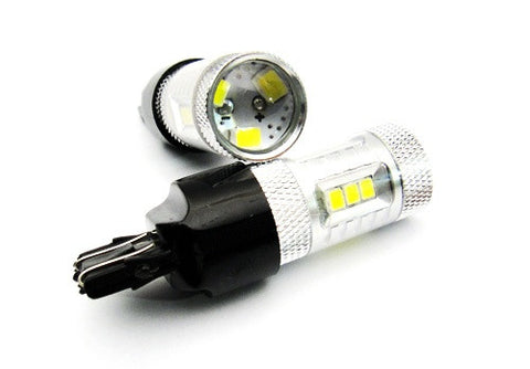 2 pieces of 15 SAMSUNG High Power 2835 SMD LED 580 7443 W21/5W 582 7440 W21W Light bulb 15W white