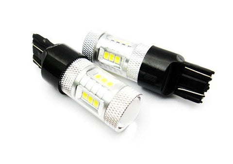 2 pieces of 15 SAMSUNG High Power 2835 SMD LED 580 7443 W21/5W 582 7440 W21W Light bulb 15W white