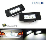 License Number Plate Light CREE LED Lamp Replacement kit BMW E90 E70 E60 E39 F30