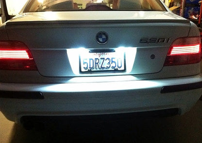 License Number Plate Light CREE LED Lamp Replacement kit BMW E90 E70 E60 E39 F30