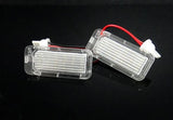 LED License Number Plate Light OEM replacement kit Ford Fiesta Focus Mondeo