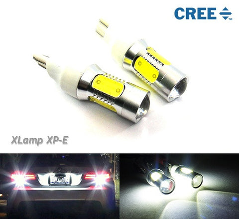 2 pieces of T15 955 921 912 906 W16W CREE XP-E LED Projector Light bulb 11W white