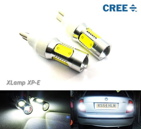 2 pieces of T15 955 921 912 906 W16W CREE XP-E LED Projector Light bulb 11W white