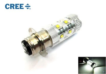 1 piece of H6M PX15d 10x CREE XB-D LED Projector Headlight Light bulb 50W white