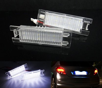 LED License Number Plate Light OEM Replacement kit Opel Vauxhall Corsa C D Astra H J