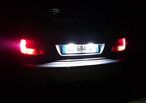 LED License Number Plate Light lamp OEM Replacement kit 6340 A3 Peugeot Citro?n