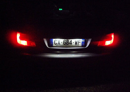 LED License Number Plate Light lamp OEM Replacement kit 6340 G9 Peugeot Citro?n