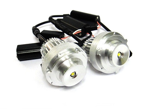 BMW Xenon white 10W CREE LED Angel Eyes / Halo Ring replacement Light / Lamp bulb white E60 E61