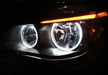 BMW Xenon white 10W CREE LED Angel Eyes / Halo Ring replacement Light / Lamp bulb white E60 E61