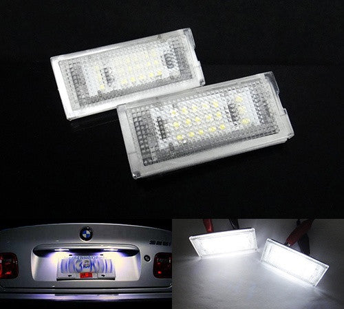 LED License Number Plate Light lamp OEM replacement kit BMW E46 4D 98-05