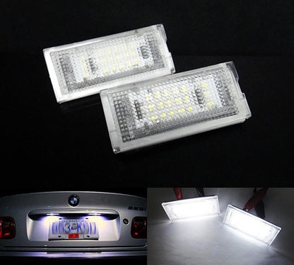 LED License Number Plate Light lamp OEM replacement kit BMW E46 4D 98-05