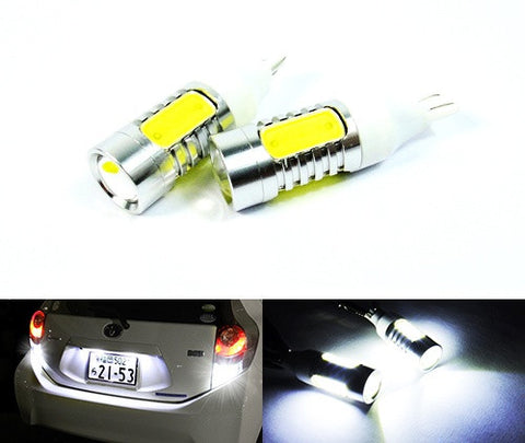 2x High Power T15 955 921 912 906 Projector Light bulb with 4 Plasma SMD LED 7.5W white