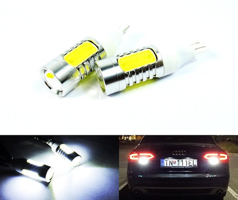 2x High Power T15 955 921 912 906 Projector Light bulb with 4 Plasma SMD LED 7.5W white