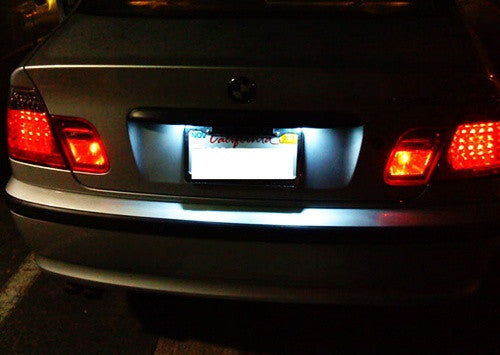LED License Number Plate Light lamp OEM replacement kit BMW E46 2D 04-06