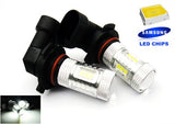 2 pieces of 15 SAMSUNG High Power 2835 SMD LED 9006 HB4 Light bulb 15W white